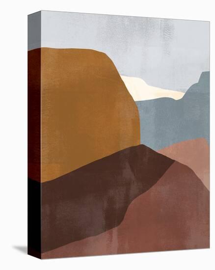 Sedona Colorblock III-Victoria Borges-Stretched Canvas