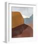 Sedona Colorblock III-Victoria Borges-Framed Art Print