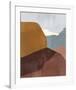 Sedona Colorblock III-Victoria Borges-Framed Art Print