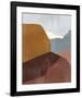 Sedona Colorblock III-Victoria Borges-Framed Art Print