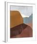 Sedona Colorblock III-Victoria Borges-Framed Art Print