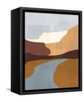 Sedona Colorblock IV-Victoria Borges-Framed Stretched Canvas