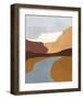 Sedona Colorblock IV-Victoria Borges-Framed Art Print