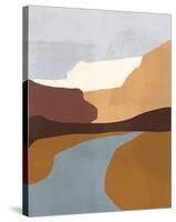 Sedona Colorblock IV-Victoria Borges-Stretched Canvas