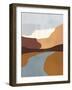 Sedona Colorblock IV-Victoria Borges-Framed Art Print