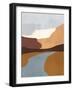 Sedona Colorblock IV-Victoria Borges-Framed Art Print