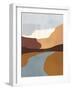 Sedona Colorblock IV-Victoria Borges-Framed Art Print