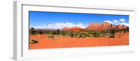 Sedona Landscape Panorama-Jeni Foto-Framed Photographic Print