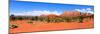 Sedona Landscape Panorama-Jeni Foto-Mounted Photographic Print