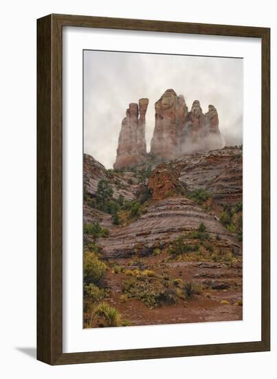 Sedona Vertical-Janice Sullivan-Framed Giclee Print