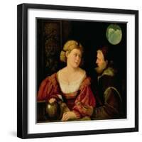 Seduction (Allegory of Youth and Age) circa 1515-Giovanni de Busi Cariani-Framed Giclee Print