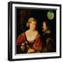 Seduction (Allegory of Youth and Age) circa 1515-Giovanni de Busi Cariani-Framed Giclee Print