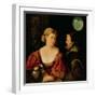 Seduction (Allegory of Youth and Age) circa 1515-Giovanni de Busi Cariani-Framed Giclee Print