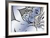Seductive Girl-Roy Lichtenstein-Framed Art Print