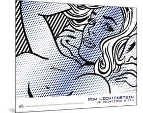 Seductive Girl-Roy Lichtenstein-Mounted Art Print