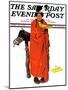 "See America First" Saturday Evening Post Cover, April 23,1938-Norman Rockwell-Mounted Giclee Print