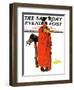 "See America First" Saturday Evening Post Cover, April 23,1938-Norman Rockwell-Framed Giclee Print