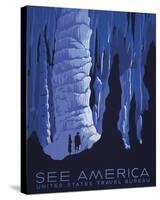 See America - Underground-The Vintage Collection-Stretched Canvas
