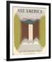 See America Visit the National Parks, ca. 1936-1940-Harry Herzog-Framed Art Print