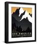 See America - Welcome to Montana II-null-Framed Giclee Print