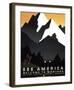 See America - Welcome to Montana II-null-Framed Giclee Print