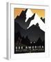 See America - Welcome to Montana II-null-Framed Giclee Print
