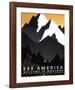 See America - Welcome to Montana II-null-Framed Giclee Print