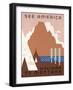 See America Welcome to Montana-Jerome Henry Rothstein-Framed Giclee Print