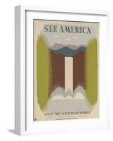 See America X-Studio W-Framed Art Print