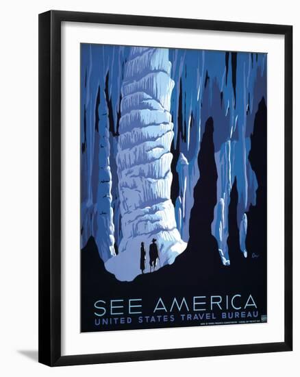 See America-null-Framed Art Print