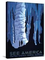 See America-Vintage Reproduction-Stretched Canvas