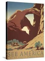 See America-Frank S. Nicholson-Stretched Canvas