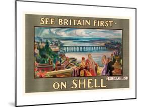 See Britain First on Shell-null-Mounted Art Print