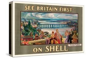 See Britain First on Shell-null-Stretched Canvas