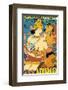 See India, Ajanta Frescoes, Cave Temples-null-Framed Art Print