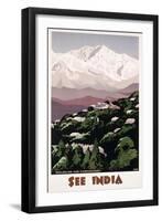 See India Poster-Shep-Framed Giclee Print