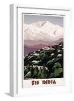 See India Poster-Shep-Framed Giclee Print