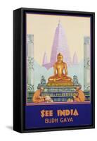 See India Poster-Dorothy Newsome-Framed Stretched Canvas