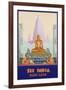 See India Poster-Dorothy Newsome-Framed Giclee Print