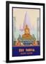 See India Poster-Dorothy Newsome-Framed Giclee Print