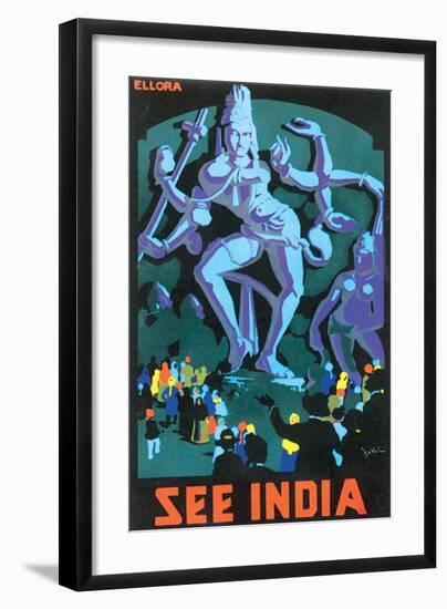 See India-null-Framed Art Print