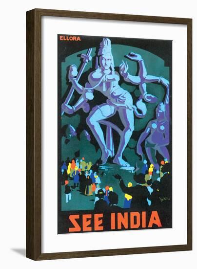 See India-null-Framed Art Print