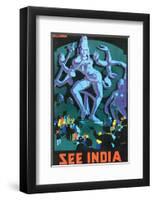 See India-null-Framed Art Print