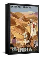 See India-null-Framed Stretched Canvas