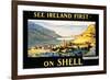 See Ireland First on Shell-null-Framed Art Print