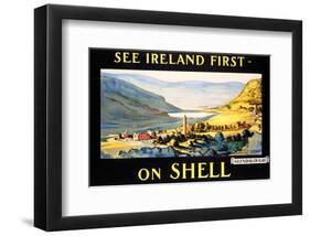 See Ireland First on Shell-null-Framed Art Print