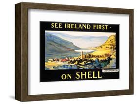 See Ireland First on Shell-null-Framed Art Print