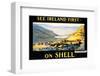 See Ireland First on Shell-null-Framed Art Print
