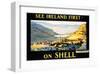 See Ireland First on Shell-null-Framed Art Print