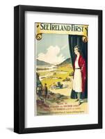 See Ireland First Travel Poster-null-Framed Photographic Print